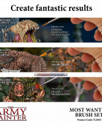 The Army Painter - Most Wanted Brush Set - sada štetcov